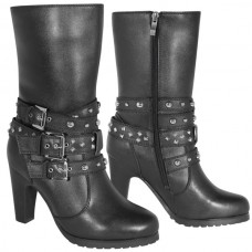 Fashion 3-Buckle Boots
