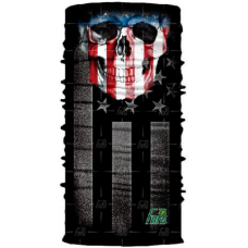 US Flag Skull Neck Gaiter