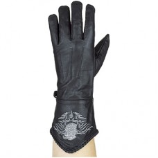Embroidered Eagle Gloves