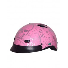 Boneyard Gloss Pink Half Helmet