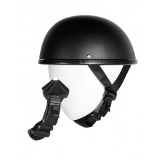 Matte Black Easy-Rider Novelty Helmet