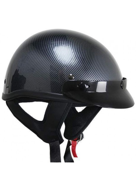 Outlaw T-70 Carbon DOT Half Helmet