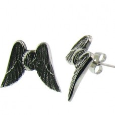 Wheel Wings Earrings