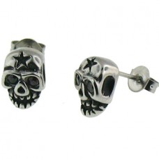 Star Skull Earrings